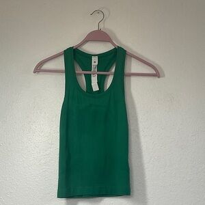Lululemon Athletica Vibrant Green Tank Top